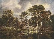 Jacob van Ruisdael The Hunt Spain oil painting artist